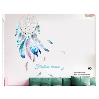 decal tranh dán tường