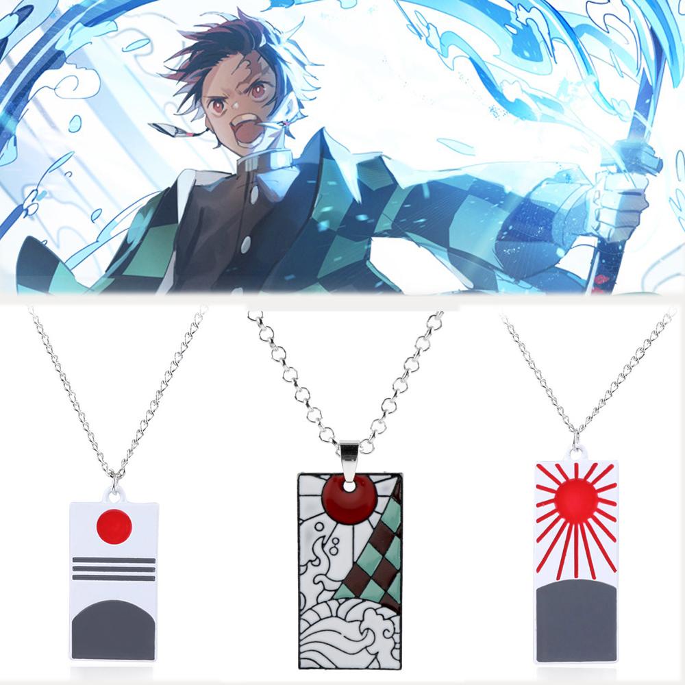 Vòng cổ Mặt Hình Anime Demon Slayer 15H Kamado Tanjirou Kimetsu no Yaiba Cho Nữ