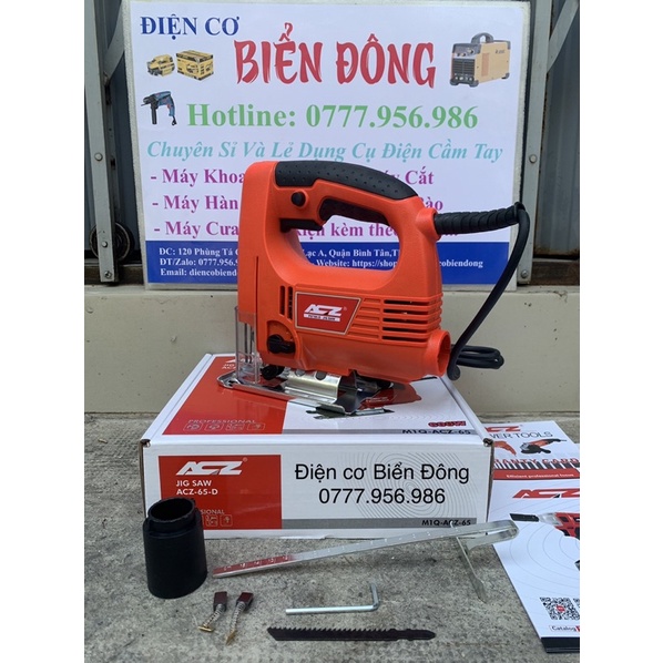 🍓 FREESHIP 🍓 Máy cưa lọng ACZ-65-D JIG SAW có công suất lớn đến 600W chỉnh tốc độ