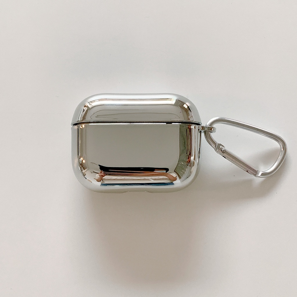 Vỏ bảo vệ hộp sạc tai nghe bluetooth không dây Airpods 1 / 2 / pro mạ điện cao cấp