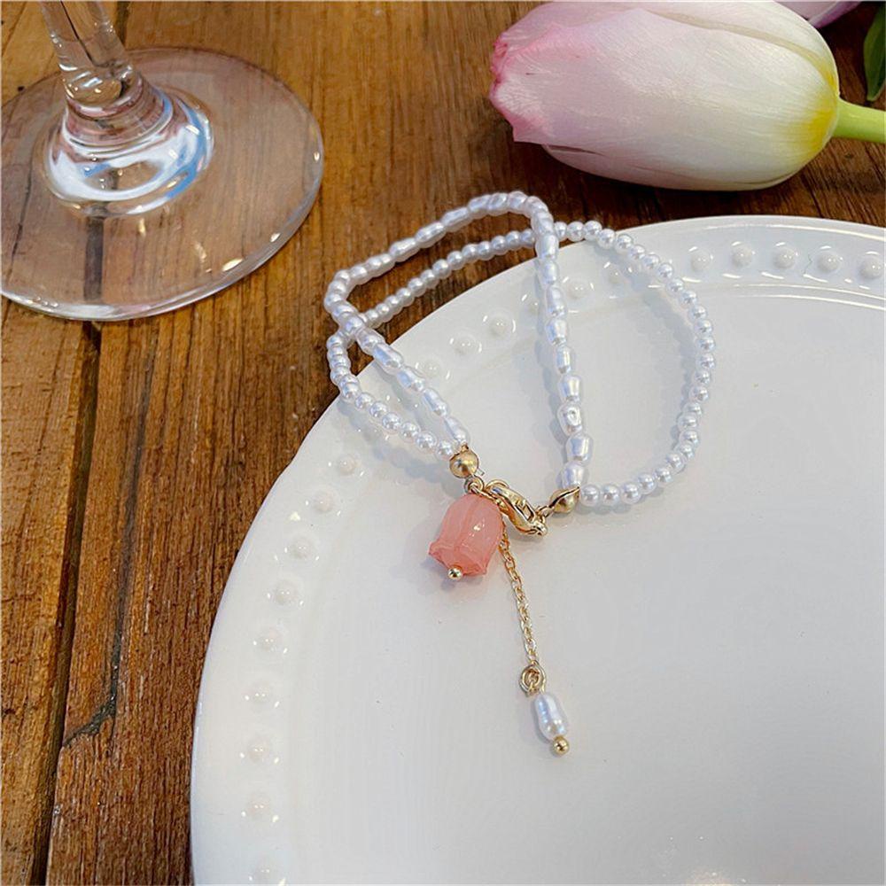 Vòng Đeo Tay Hai Tầng Họa Tiết Hoa Lãng Mạn Thời Trang Dự Tiệc