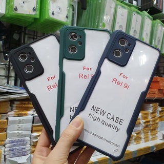 Ốp lưng Realme 9i viền dẻo chống sốc lưng trong