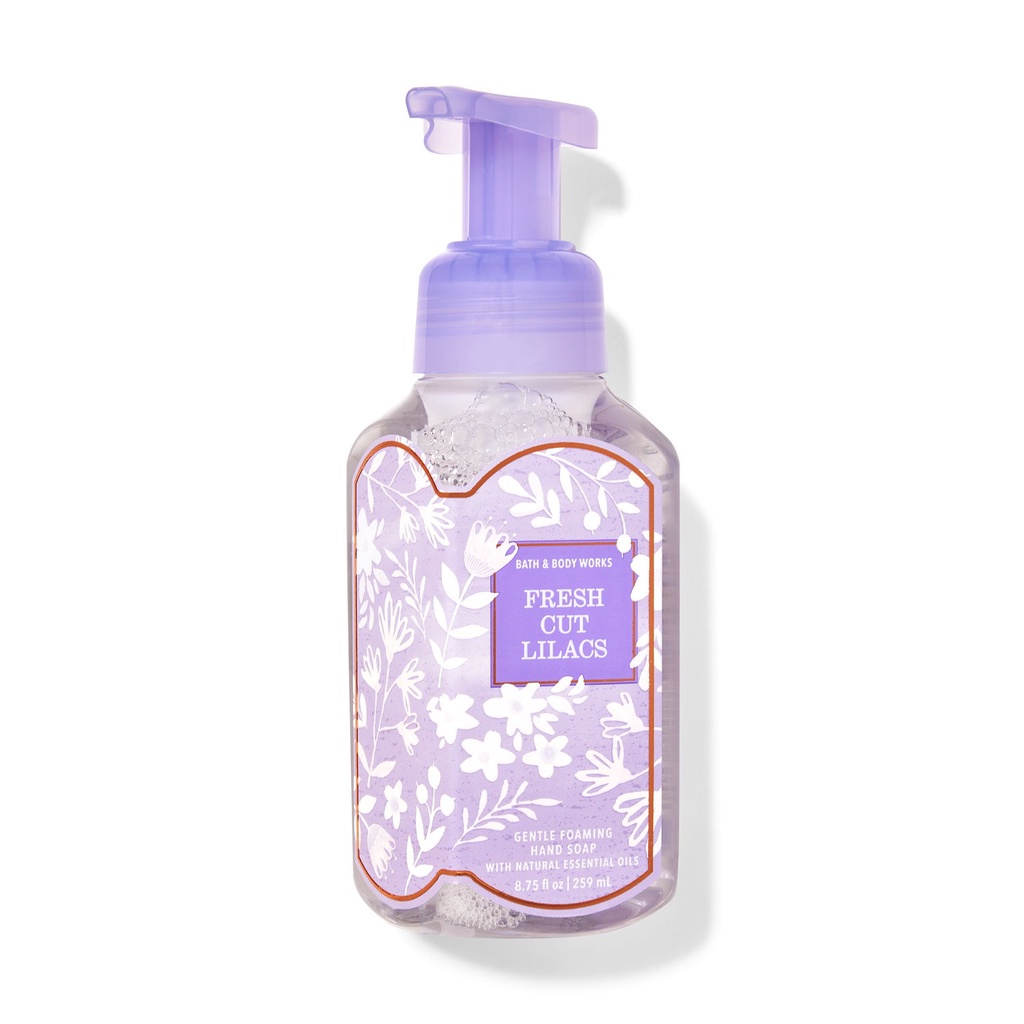 Nước Rửa Tay Bath &amp; Body Works Gentle Foaming Hand Soap Chai 259ml Của Mỹ - Mùi Hương Thơm Mát