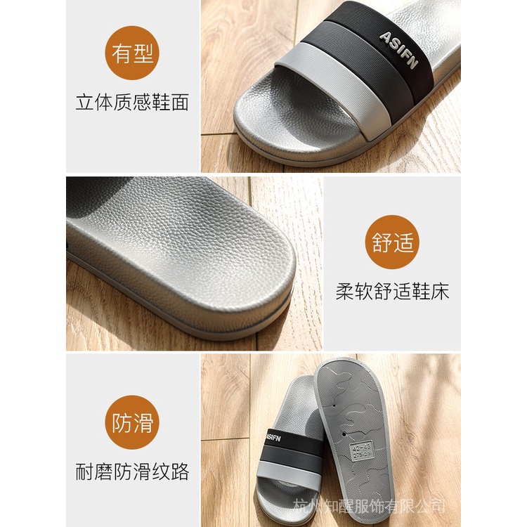 Dép chống trượt thời trang mùa hè dành cho nam có size lớn