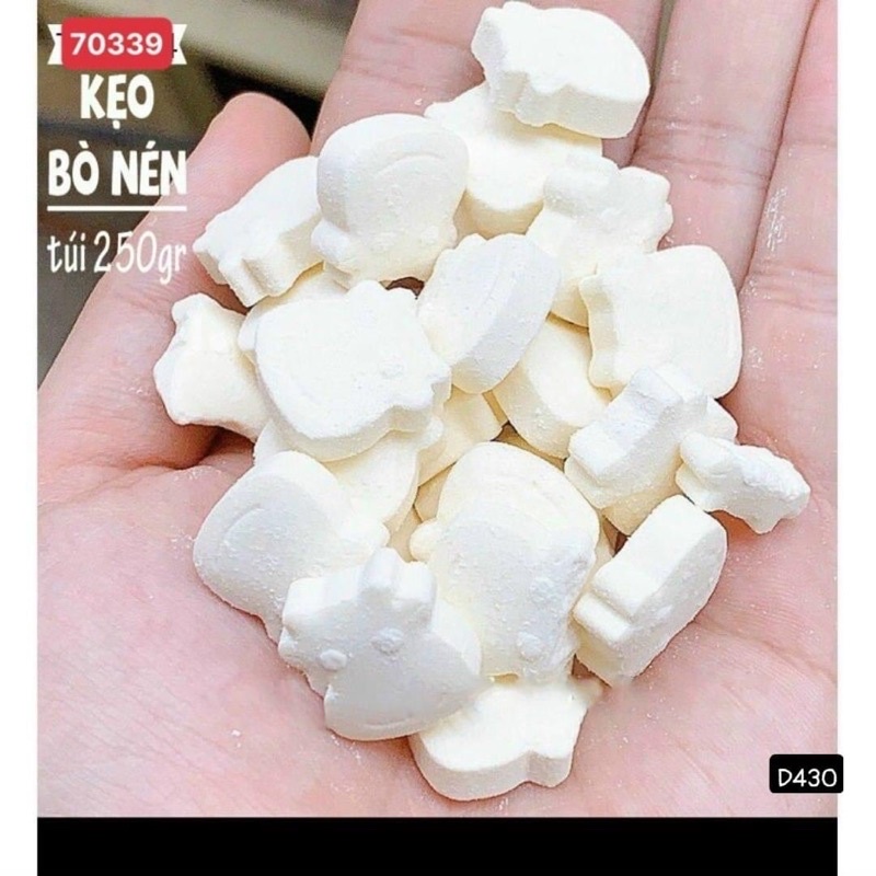 Kẹo Sữa Bò Non Nén Viên Mông Cổ - Bịch 100 Viên