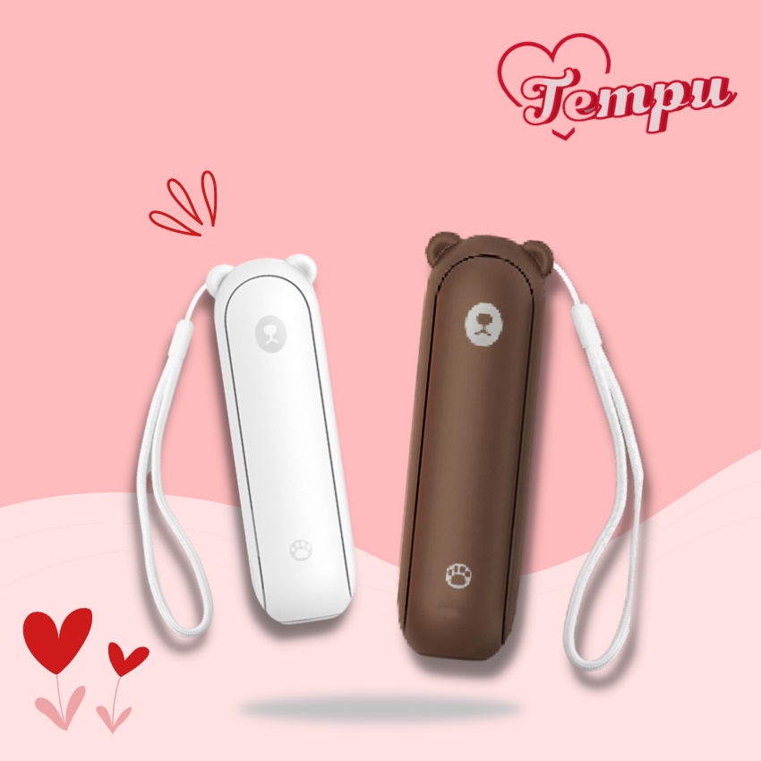 Quạt cầm tay mini Bumas BF03 tích điện, quạt cầm tay tích hợp sạc dự phòng kiêm đèn pin Bumas gấp gọn - quạt đèn cầm tay