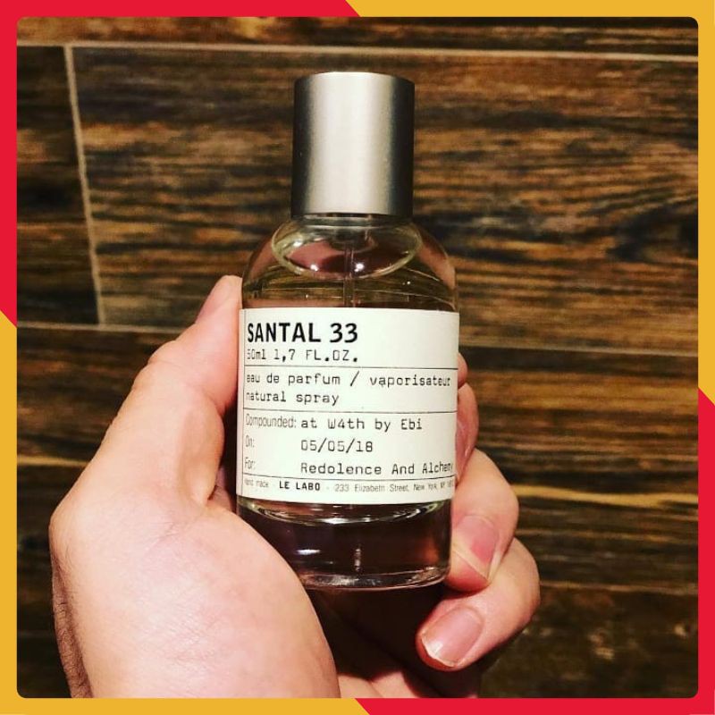 Nước Hoa Cao Cấp Le Labo Santal 33 Hàng Full Box Cực Thơm Thơm Lâu | Thế Giới Skin Care