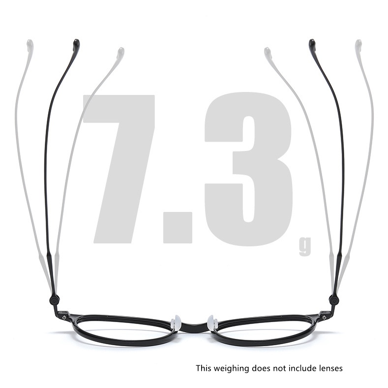 Ins Style Ultem + Mắt Kính Tianium Hình Quả Lê Nhỏ Siêu Nhẹ Có Thể Được Trang Bị Với Myopia Opt