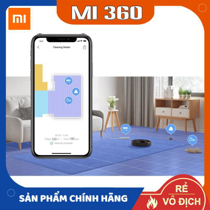 ✅ Bản Quốc Tế✅ Robot Hút Bụi Lau Nhà Xiaomi Roborock S6 MaxV Tiếng Việt✅ Hàng Chính Hãng