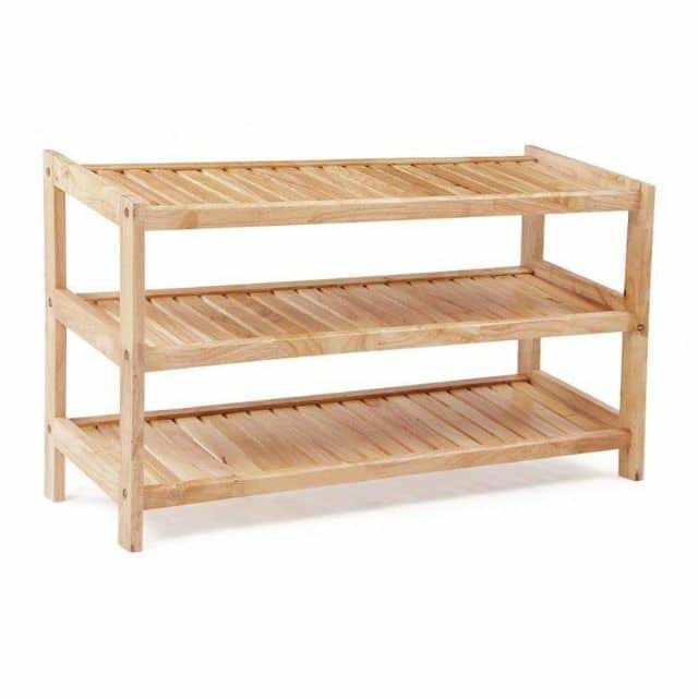 𝐌IỄN PHÍ SHIP Kệ Giày Dép 3 Tầng Rộng 80cm Bằng Gỗ