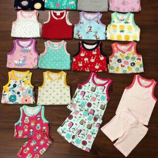 Set 4 bộ ba lổ bozip xuât dư gymboree loại 1 bé gái