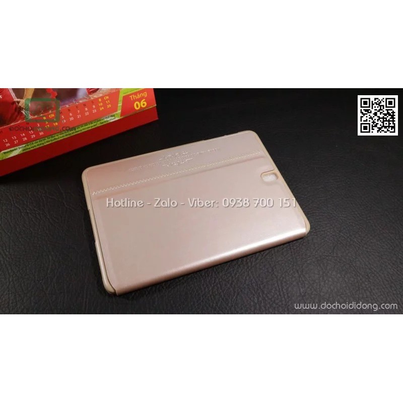 Bao da Samsung Tab S3 Kaku da trơn