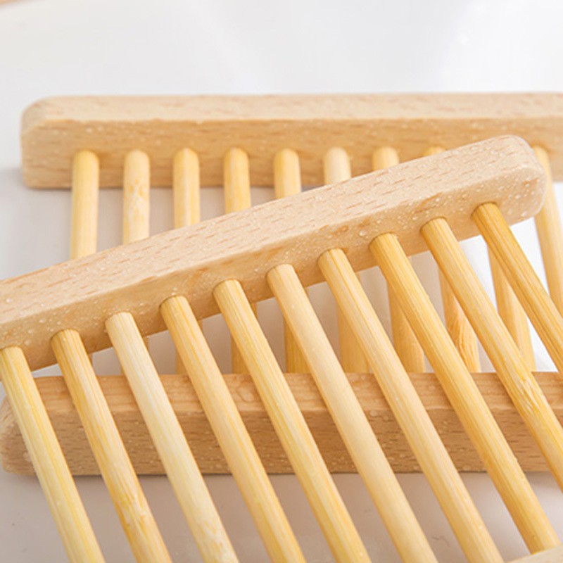 Kệ Gỗ Đựng Xà Phòng Thiết Kế Đơn Giản Tiện Dụng Cho Nhà Tắm Giá Đỡ