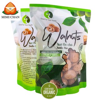 Mẫu Mới Quả Óc Chó Vàng Mỹ Túi 500gr, Kèm Miếng Tách Vỏ, Hạt Óc Chó Tốt Cho Tim Mạch
