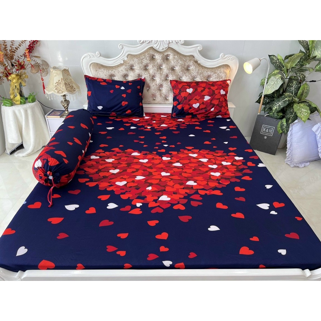 Bộ drap thun hàn, vừa rẻ vừa đẹp