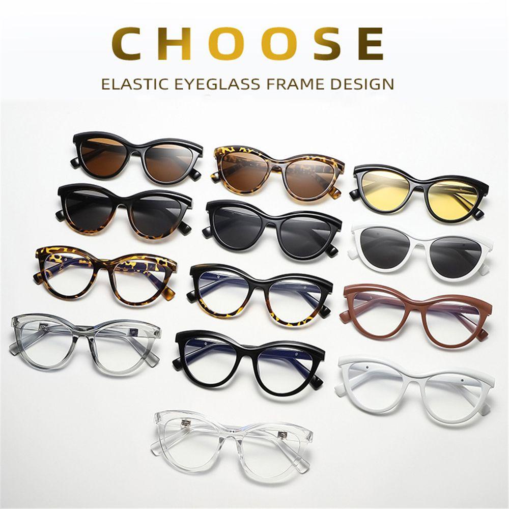 Kính Mát Mắt Mèo Nam Nữ Gọng Tròn