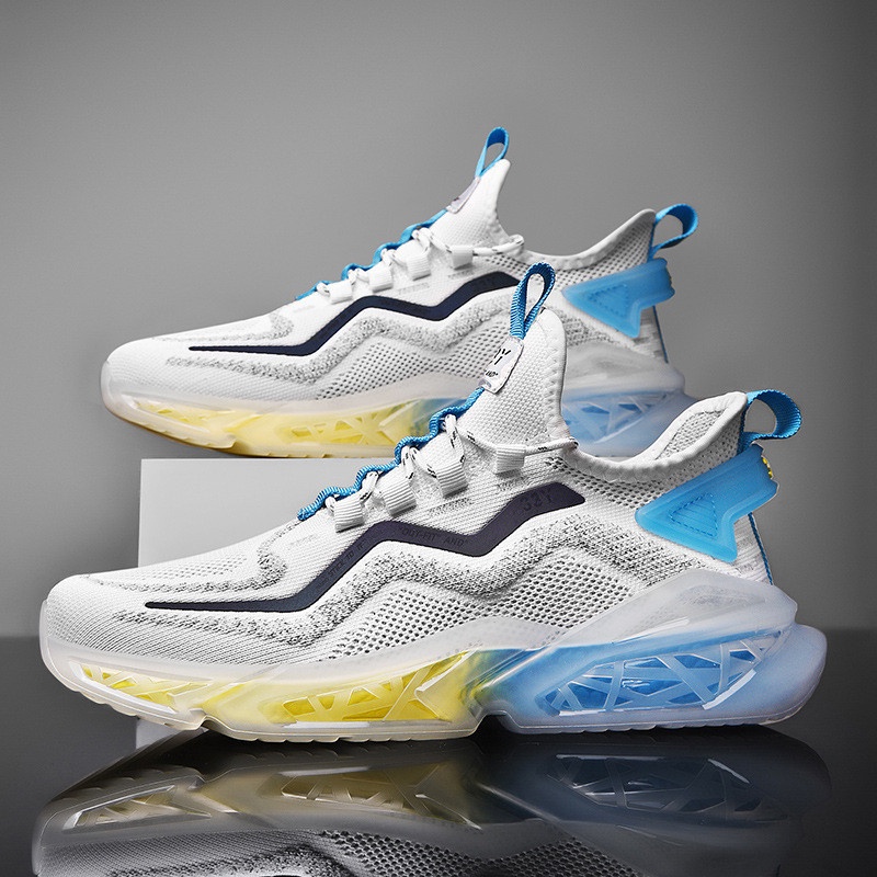 Giày Thể Thao Nam GEMI - Giày Sneaker Màu Đen - Trắng - Kaki , Giày Thể Thao Phù Hợp Mọi Lứa Tuổi - G5225