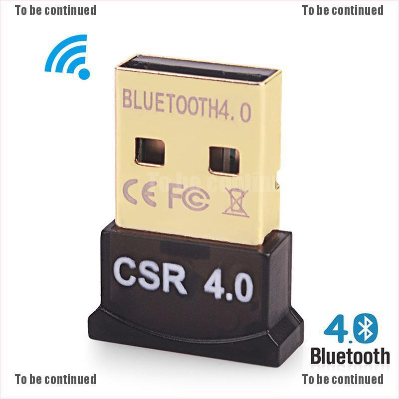 Usb Bluetooth 4.0 Dongle Cho Pc Laptop Win Xp Vista7 / 8 / 10
