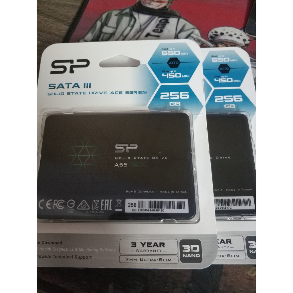 Ổ cứng SSD Silicon Power SATA III 256GB A55 2.5" | Bảo hành 36 Tháng | BigBuy360 - bigbuy360.vn