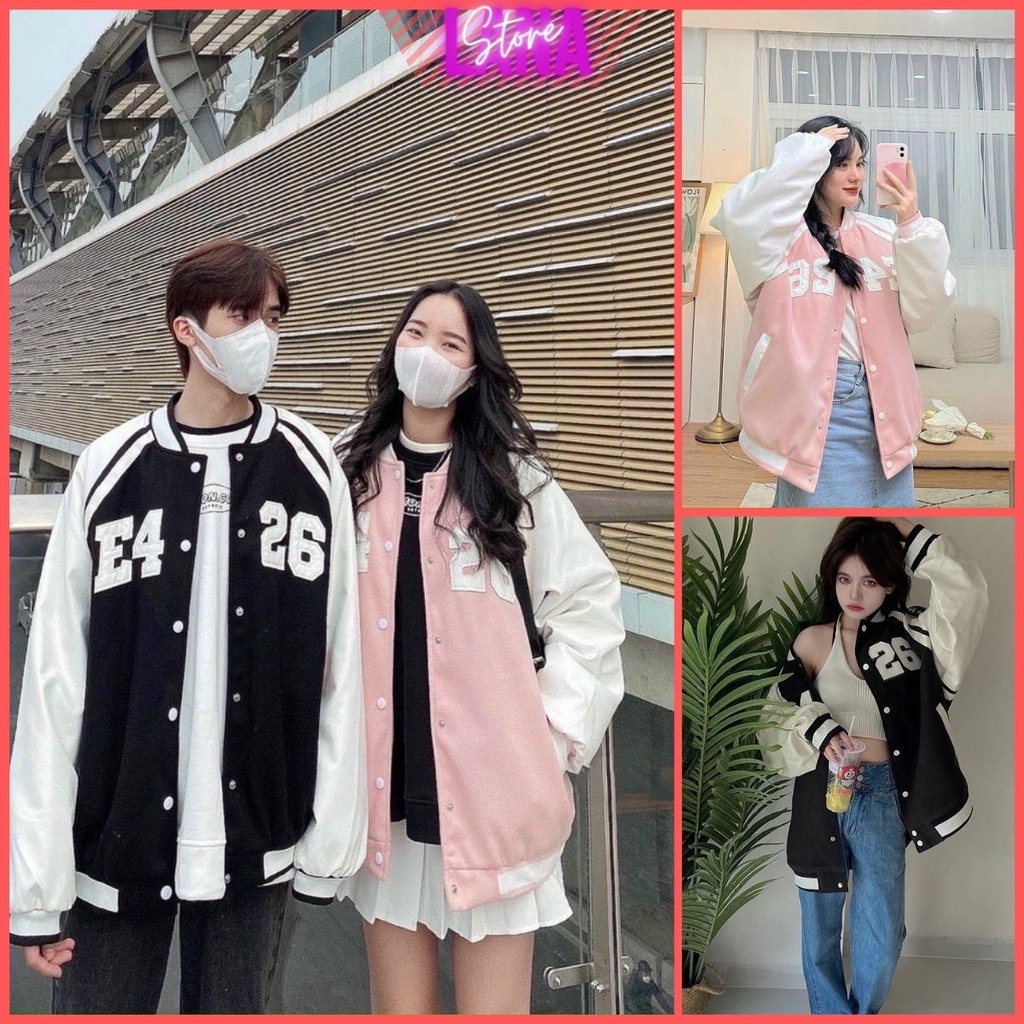 Áo Khoác Bomber Unisex Chất Vải Mịn 2 Lớp F426 Thêu Nổi