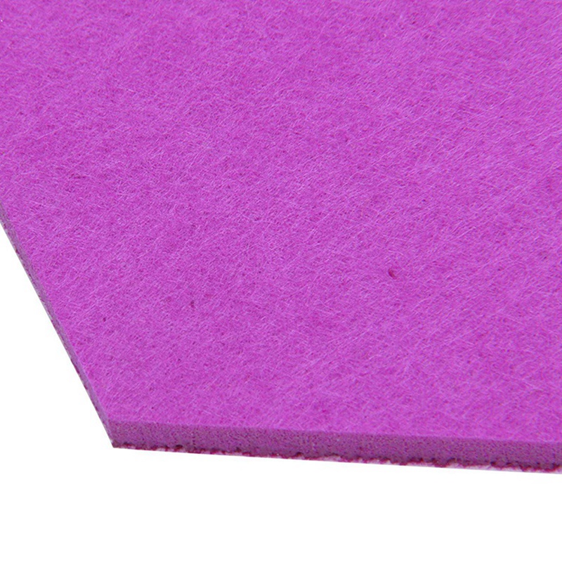 Bộ 6 Tấm Bảng Ghim Bằng Xốp Hình Lục Giác Nhiều Màu Sắc Kèm 6 Chốt 5.5X5X0.2 Inches