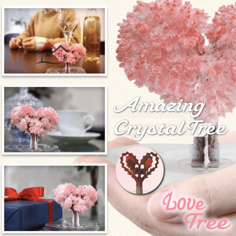 HYP Magic Growing Tree Paper Sakura Crystal Trees Desktop Cherry Blossom Toys  @VN | BigBuy360 - bigbuy360.vn