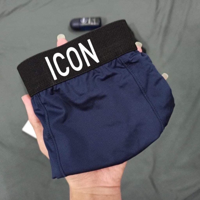 Combo quần sịp đùi nam I.CON chất vải thun lạnh, co giãn 4  chiều, ko nhăn,ko xù,ko bay màu, thoải mái vận động