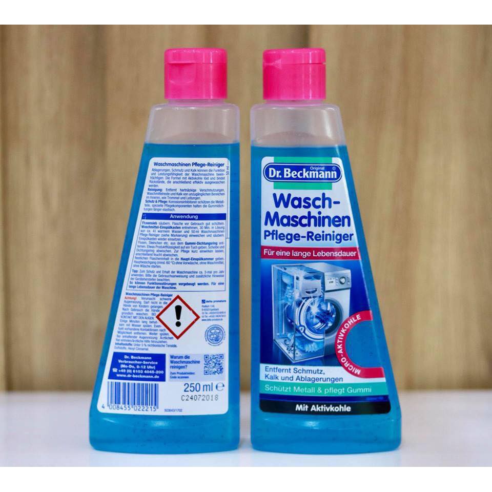 Dung dịch làm sạch lồng máy giặt Dr.Beckmann 250ml