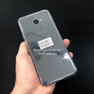 Ốp lưng dẻo silicon samsung j4 plus siêu mỏng trong suốt