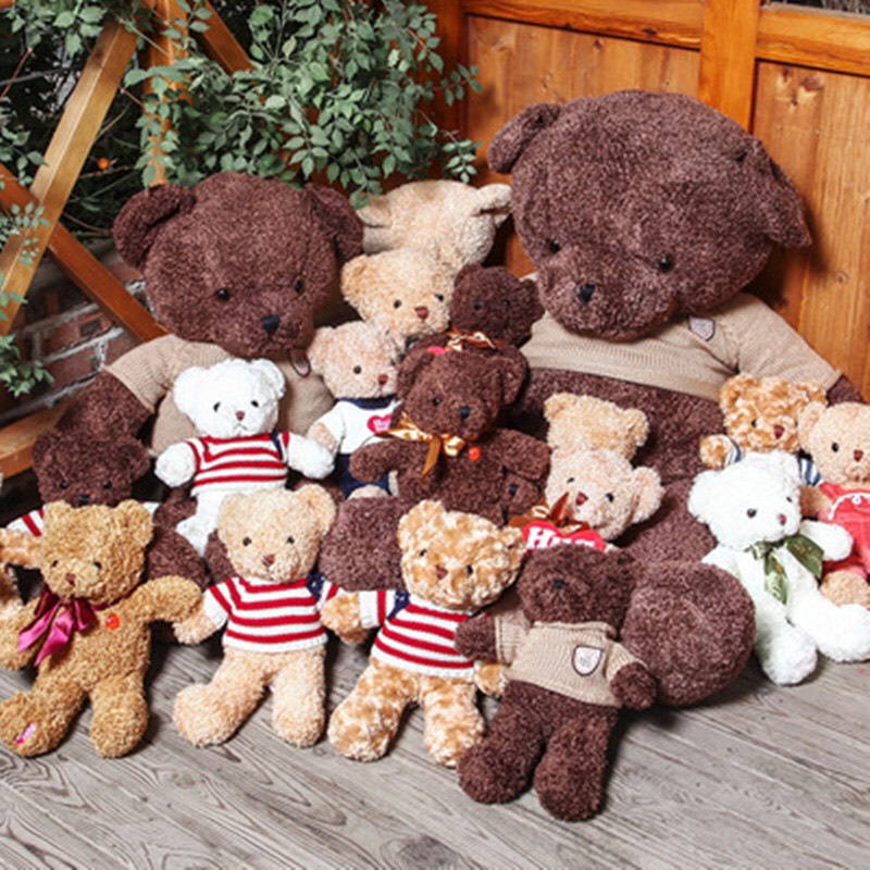 Gấu Bông Teddy Head Tales Nhồi Gòn Cao Cấp Memon - Đồ chơi Hải Minh