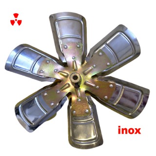Cánh quạt inox 6 lá B3 công nghiệp cao cáp - thông gió, quạt lò , hút nhiệt bếp