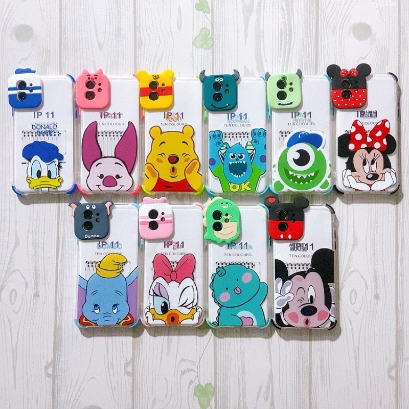 Ốp lưng hình thú Iphone 6 plus/ 6s plus/ ip 7 plus/ 8 plus/ ip 11/ ip 11 Pro Max