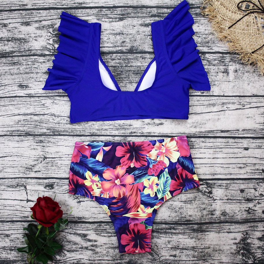 Bộ Bikini Hai Mảnh Lưng Cao Gợi Cảm Cho Nữ | BigBuy360 - bigbuy360.vn