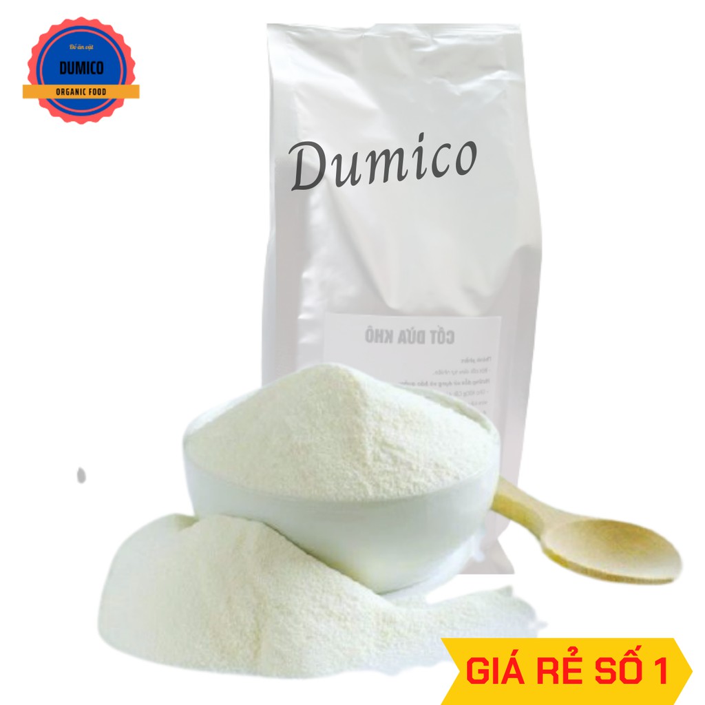 Cốt dừa khô Dumico,bột nước cốt dừa, pha chế,phụ liệu làm bánh,món ngon mỗi ngày,túi 400g.