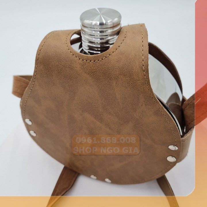 Bình đựng rượu inox 354 dung tích 1.2 lít 42oz tặng chén shopaha247