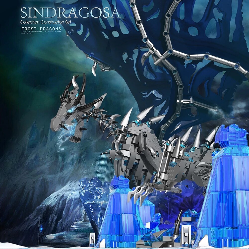 Đồ chơi giáo dục Lắp Ráp mô hình MOC K91 Dinosaur Fossil Creator Tyrannosaurus Skeleton Advanced Model 1388PCS