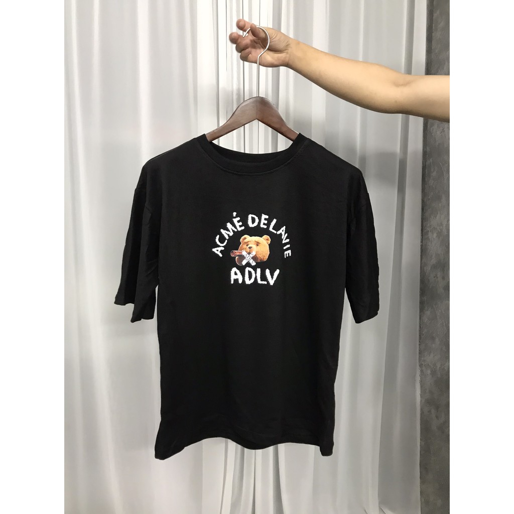 Áo Phông ADLV Nam Nữ Bear Áo Thun ADLV Tay Lỡ Form Rộng (M 47 - 48 ) | BigBuy360 - bigbuy360.vn