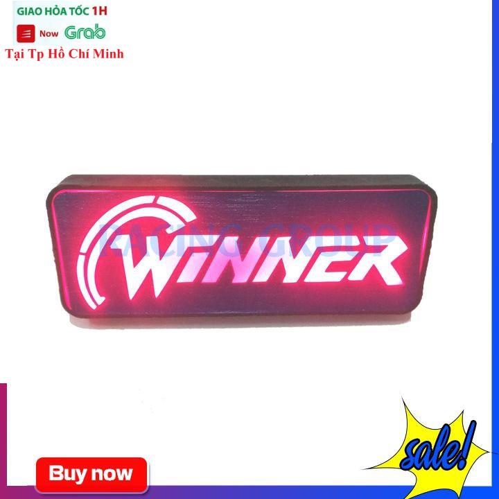 Chữ Led Stop - Winner  - Ex Gắn Đuôi Dè - Led Cực Chất