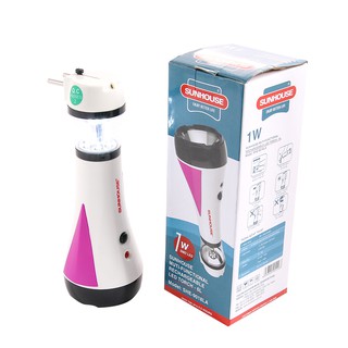 ĐÈN PIN SUNHOUSE SHE9018LA-6L