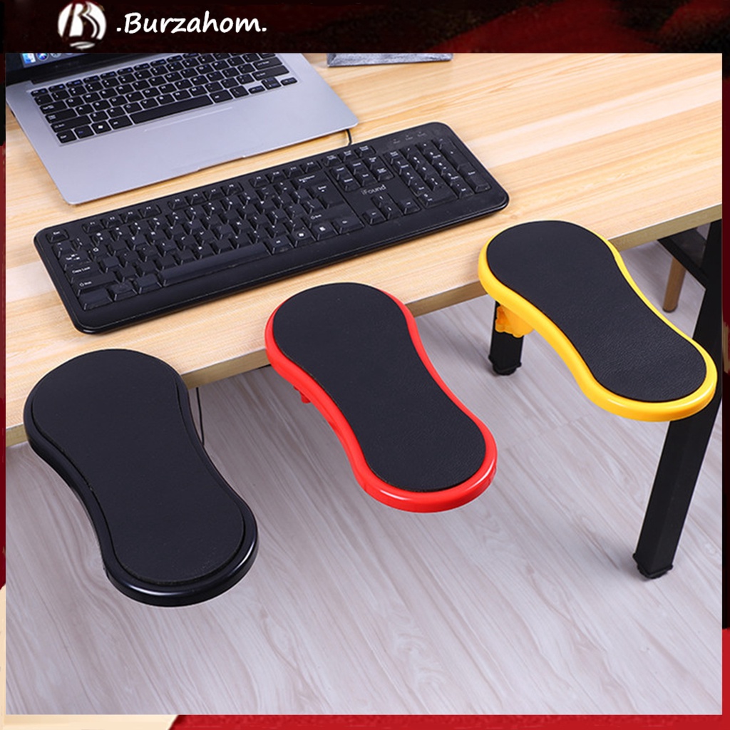 Bur_Computer Armrest Pad Attachable Arm Support Mini Desk Wrist Rest Support Mouse Pad for PC