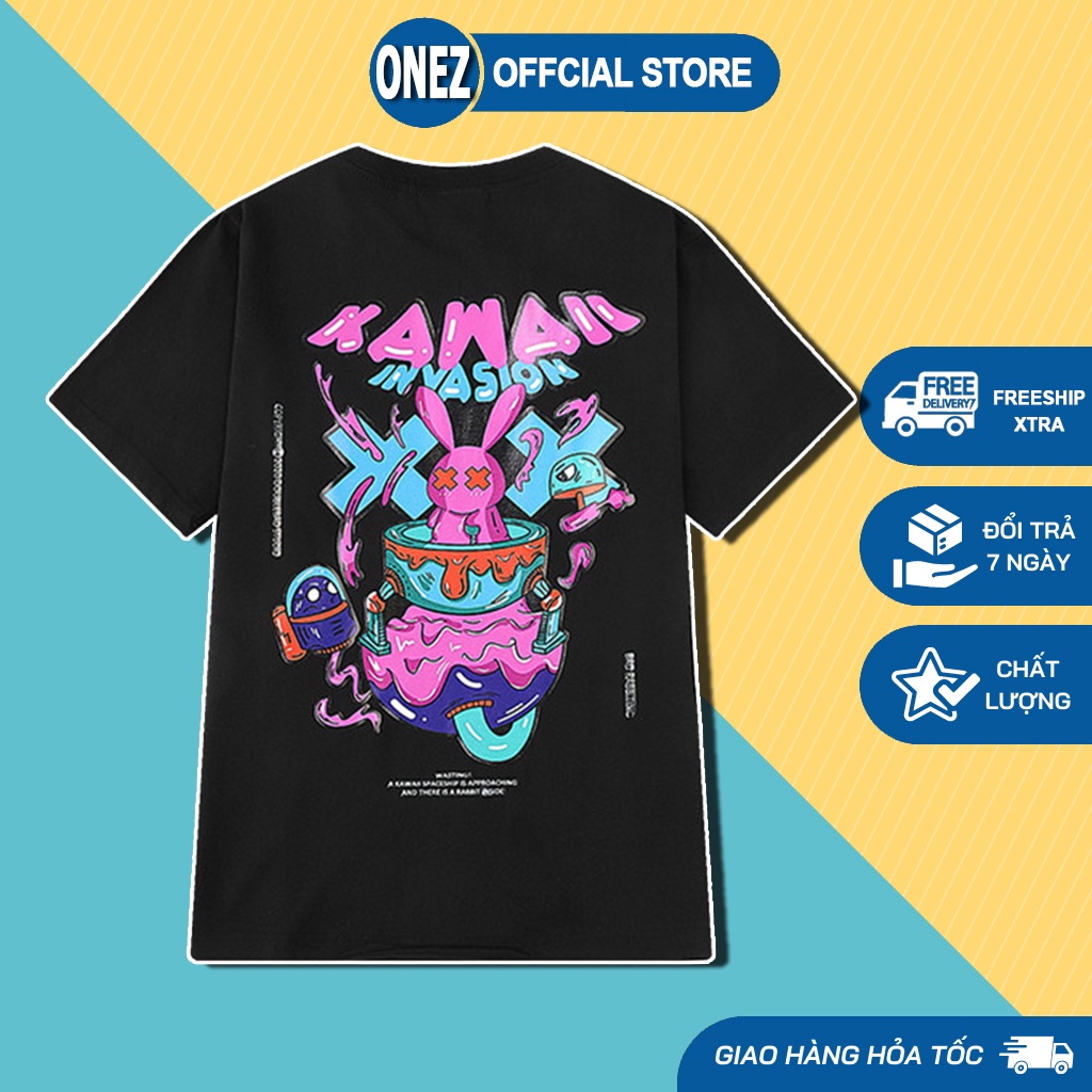 [Giá Sỉ] áo thun nữ form rộng tay lỡ. áo thun nam form rộng tay lỡ ONEZ UNISEX Cotton oversize form rộng KAWALL