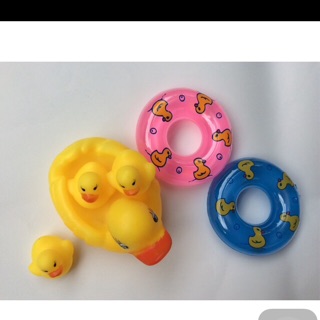 Đàn vịt chíp thả bồn có phao