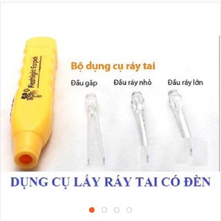Lấy ráy tai có đèn
