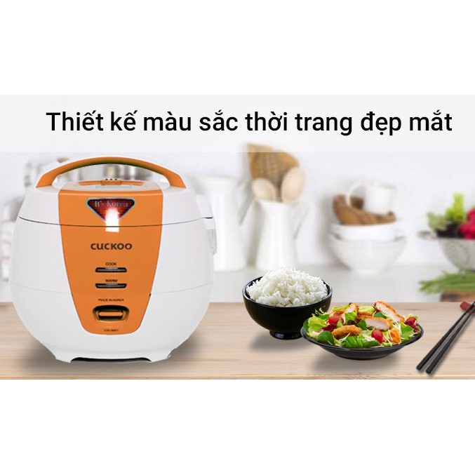 Nồi cơm điện 1 lít Cuckoo CR-0661 - chính hãng