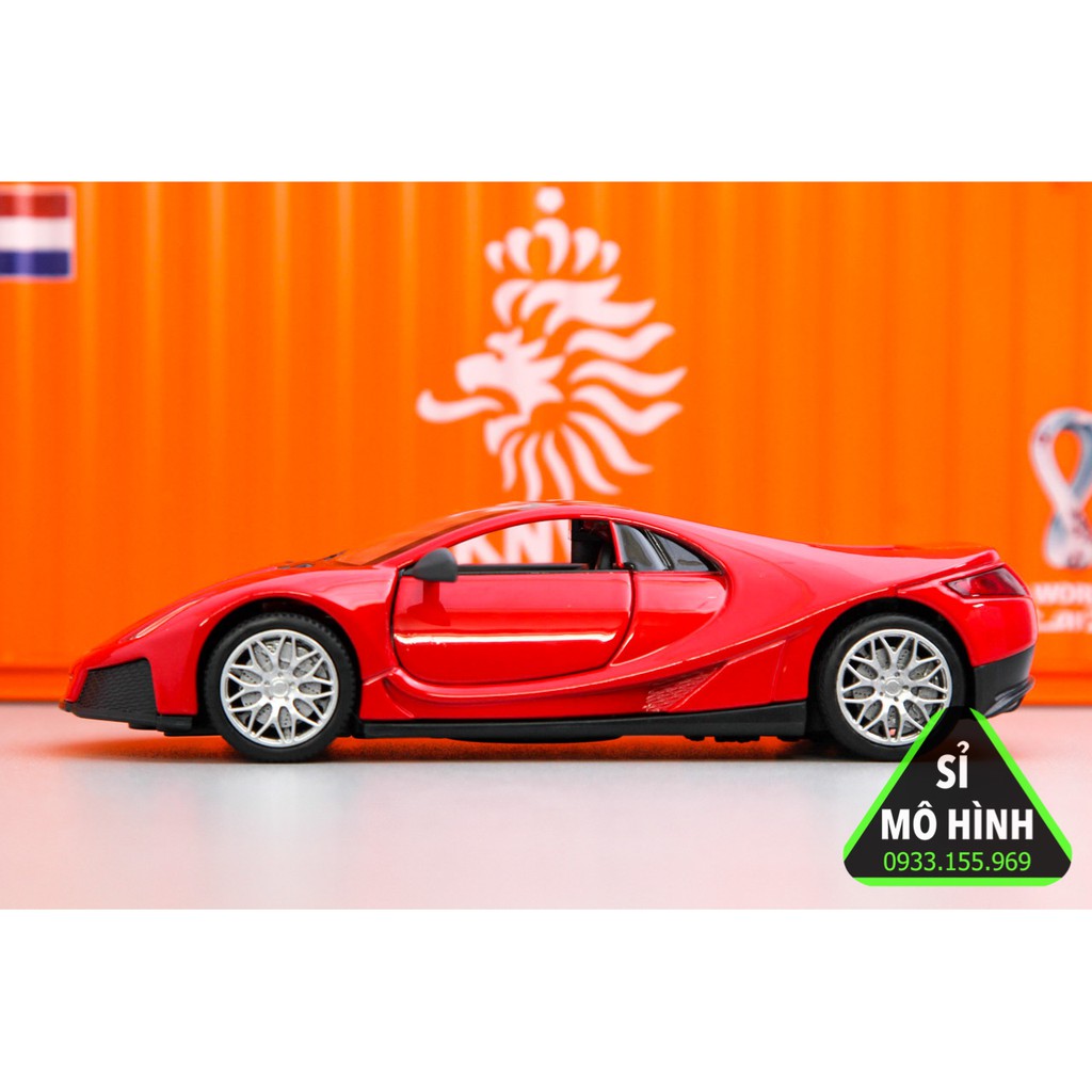 [ Sỉ Mô Hình ] Xe mô hình siêu xe GTA Spano 1:32 Đỏ