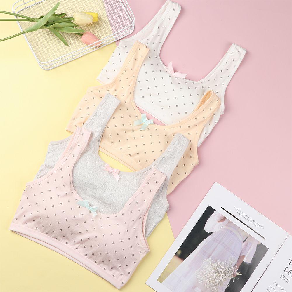 Áo Lót Cotton Dễ Thương Cho Bé Gái