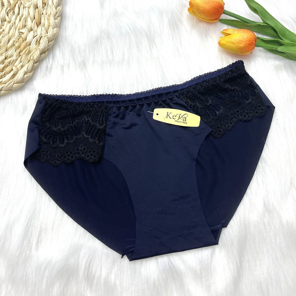 Quần Lót Viền Ren Hoa KV, Chất Su Mềm Mại Thoáng Mát, Cao Cấp Cho Nữ từ 40-55kg | BigBuy360 - bigbuy360.vn