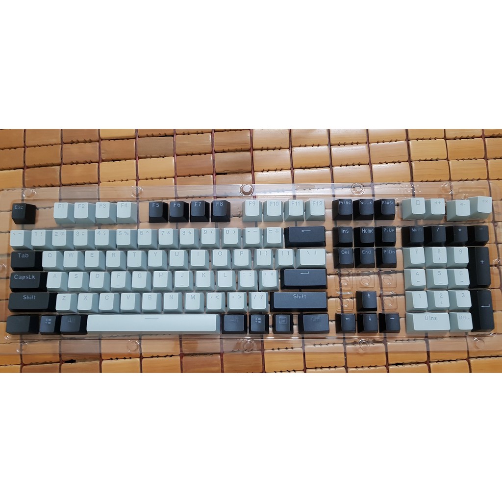 Keycap Corsair Razer in doubleshot xuyên led font chữ cực đẹp, có thể vừa cả Razer