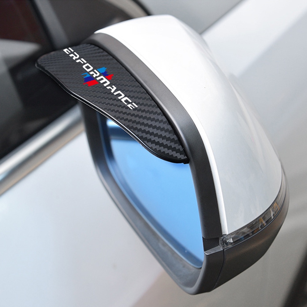 Set 2 Ốp Bảo Vệ Kính Chiếu Hậu Bằng Sợi Carbon Cho BMW E46 E84 E90 E60 F30 F10 G20 G30 F48 F15 F25 G01 G05