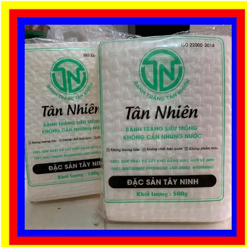 Freeship 50k! 1Kg bánh tráng mỏng TÂN NHIÊN cuốn rau sống đặc sản Tây Ninh